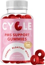 PMS Relief Gummies Equilíbrio Hormônio, Bloating, Hormonal Acne & Mood Swing Suporte .