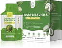 Soursop Graviola líquido oral 10 FL.OZ, alta absorção soursop bitters bebida para mulheres e homens, fresco Graviola extrato de frutas para células * Regeneração, Imune & Apoio antioxidante, flavor de abacaxi