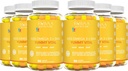 RUWAA NUTRITION Kids Omega 3 Gummies DHA EPA Omega 3 Suplemento Kids. Nenhum óleo de peixe após o gosto Vegan Omega 3 6 9 + DHA Gummies & Vitamina C. Saúde cognitiva, Foco, Visão. Crianças Omega 3 540ct (6)