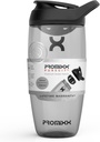 Promixx Pursuit Protein Shaker Garrafa (24 onças) – Silent No-Ball Mixer, Leak-Proof Lid, BPA/BPS & Phthalate-Free ECOZEN – Easy-Clean Shaker Cup for Protein Shakes, Pre & pós-workout Smoothies