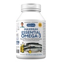 ANDREW LESSMAN Máximo Essencial Omega-3 Sem sabor, 30 Softgels - Ultra-Pure Omega-3 Fish Oil 1200 mg-High DHA, Sem Mercúrio Suplemento-Pequeno, Fácil de Engolir cápsulas de óleo de peixe