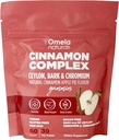 Açúcar-livre Ceilão Cinnamon Complex Gummies Apple Canela sabor Imune Suporte & Suplementos antioxidantes 2000mg Cinnamon Complex Chromium Vegan, Não-GMO, Gluten-Free, 60ct
