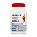 Runner Omega 3 Fish Oil – Triple Strength Nutritional Sport Supplement - Ajuda a apoiar coração e saúde conjunta para correr com Omega- EPA & DHA - 1000 mg, cápsulas de 1 mês para homens e mulheres