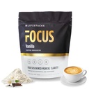 Foco creme de café para energia e clareza - MCT Pó + Nootropics + Adaptogens - Aumentar a produtividade sem Jitters ou crash - Keto, Vegan, 0 Açúcar - com Taurina, L-Tirosina, Rhodiola