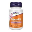 Now Foods Supplements, GlucoFit® com Ácido Corosólico 18%, Suporta Metabolismo de Glucose*, 60 Softgels