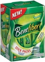Benefiber fibra livre de açúcar no Go Stick Packs, sem sabor, 28 ea (Pacote de 3)