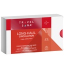 Long-Haul Circulação Alivia Perna Desconforto, Reduz Pés Inchados, Pernas, Tornozelos de Sentado Prolongado, Essenciais de viagem, Picnogenol 100mg, Extrato de Ginger, 30 Servões (Capas Veg)