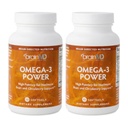 BrainMD Dr Amen Omega-3 Power - 60 Cápsulas, Pacote de 2 - Suplemento de Suporte Conjunto e Imune - Contém DHA & EPA - Gluten Free - 60 Total Servings