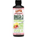 Borlean's Rosa Limonada Vegan Omega 3 Suplemento, Óleo de Algas Líquidas com 630 mg EPA & DHA, Ômegas de planta de óleo de algas, Não-GMO & Gluten Free, 16 oz