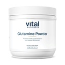 Nutrientes Vitais Pó de Glutamina - Função de Trato Gastrointestinal Saudável - Glúten, Leite, Soja Livre - Não-GMO - 225g/8 oz L-Glutamina Pó