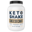 Cheesecake Keto Replacement Shake [2lbs] - Baixa proteína de carboidratos Shake Mix, Alta gordura com MCTs, Colágeno Peptídeos e Queijo Creme Real EUA