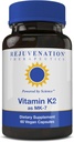 Rejuvenescimento Terapêutica Vitamina K2 MK-7 Fonte de 60 dias, de alta potência (300mcg)