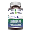 Fórmulas surpreendentes Extrato de Tribulus 1000 Mg Supplement . Comprimidos . Não-GMO . Gluten-Free .