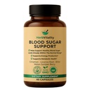 Suplemento de apoio de açúcar no sangue com canela, melão amargo – Suporta níveis de açúcar no sangue saudável já dentro de intervalos normais .