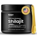 Kobix Puro Himalayan Shilajit Resin, Alta Potência Nutricional, 85+ Trace Minerals Humic & Fulvic Acid, Imune Support for Men and Women, 3rd Party US Lab Tested- 30g