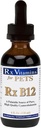 Rx Vitaminas Rx B12 para cães e gatos - Vitamina B12 Suplemento líquido para animais de estimação - Vitaminas para cães de raça pequena e grande - Suprimentos de saúde do gato - 4 oz.