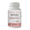 Vitamina B12 Metilcobalamina 1000 mcg da natureza, 365 contagem, vitaminas mastigáveis B12, sabor de cereja