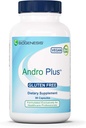 Nutra BioGenesis Andro Plus - Tribulus Terrestris Extract for Men, Maca Root Supplement for Men's Vitality with Muira Puama, Health and Wellness Support - 90 Cápsulas Vegetarianas