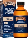 Soberania Copper Professional 4-em-1 Suporte de Wellness, Junta e osso, Cabelo, Pele e unhas, Saúde e Energia Cardiovascular, Bio-Active Copper Hydrosol, 30 ppm, Liquid Twist Top, 2 Fl Oz (59 ml)