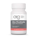 Grupo de Pesquisa em Alergia Picolinato de Zinco - Suporta Resposta Imune de Saúde Normal, Altamente Biodisponível, Bem Absorvido, Hipoalergênico, Cápsulas Vegetarianas - 60 Contagem
