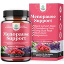 Suplemento completo de menopausa de ervas para as mulheres - Multibenefício Menopause Ease Hormone Balance for Women for Night Sweats Mood and More with Dong Quai Vitex Chaste Berry and Black Cohosh - Trial Pack