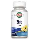 KAL Zinco 5mg Comprimidos - Suplementos Zinco para Mulheres e Homens, Suporte Imune, Solução Rápida para Absorção Optimal, Flavor Natural de Limão Vegetariano - 60 Micro Comprimidos