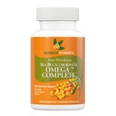 SeabuckWonders Organic Sea Buckthorn Oil, Omega-7 Complete Softgels, 30 Count, com Omega 3, 6 & 9, Suporta cabelo, pele & saúde unhas, 1000mg por serviço