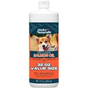 Alaska Naturals Wild Alaskan Salmon Fish Oil Supplement for Dogs Skin and Coat with EPA DHA Omega 3 Fatty Acids Liquid Food Topper 32 onças.