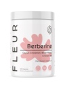 FLEUR Berberine HCL com canela orgânica, Extrato de melão amargo & chá verde, Suporta o coração, Digestivo, e sistema imunológico, Vitalidade Suporte para homens e mulheres, Não-GMO & Vegan, 120 Cápsulas