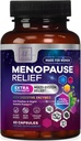 Suplementos de menopausa para mulheres com Dong Quai, Caste Berry, Black Cohosh, 8 bilhões CFU Probióticos - Hot Flash noite suores & alívio de menopausa Probiótico para Vaginal, Saúde Digestiva - 60 Cápsulas
