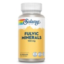 Solaray Fulvic Minerals 100 mg .Himalayan Shilajit .Himery Digestion, Skin & Brain Support .30 VegCaps