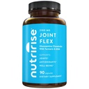 NutriRise Glucosamina Condroitin Quercetin & HSH com Curcumina Cúrmica 2100mg Suplemento de suporte conjunto de força tripla para mulheres e homens com Boswellia & Bromelain, sem glúten, sem OGM, 90 contagem