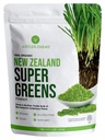 Antler Farms - 100% Puro Orgânico Nova Zelândia Super Verdes Pó, 40 Servings, 200g - Trigo grama, Cevada grama, chlorela, espirulina - Vegan, Sem glúten, Clorofila Rico, para Energia e Detox