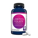 MD Life L-Metilfolato 7,5 mg Suplemento - Professional-Grade Active L Suplemento - 30 Cápsulas - L-Metilfolato 7,5mg - máxima potência MTHFR W / Aminoácidos Essenciais