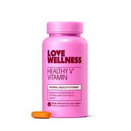 Amor Bem-Estar saudável V Vitamina □ Suplemento de Saúde Vaginal Feminina □ Balanço de pH, Gut Health & Imune Support Supplement □ Equilíbrio de levedura de Candida com óleo de alho e coco