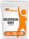 BulkSuplementos.com Goldenseal Powder - Suplemento de ervas, Fonte de Goldenseal Root - Vegan & Gluten Free, 1g por serviço, 100g (3,5 oz) (Pacote de 1)