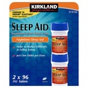 Comprimidos succinados de Doxilamina da Assinatura Cos7 Kirkland , 25mg AID Sono Noturno - 2 X 96 Comprimidos (192 Comprimidos Total)