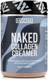 Creme de café Mocha Colagen nu - Creme de colágeno para café - Dairy-free, Gluten-free, GMO-free - Suporte Cabelo, Pele e unhas - 40 Servings