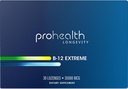 ProHealth Vitamina B 12 Extreme- 35.000 mcg Mega Dose, 7 X Dosagem (30 comprimidos dissolváveis sublinguais)
