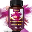 Piceid Resveratrol Supplement e NAD+ Regenerador de Células, Ultra Alta Pureza e Biodisponível, Apoiar a Saúde do Coração, Fluxo de Sangue, Produção de Energia Celular & Metabolismo, Red Grape Powder, Fornecimento de 45 dias-54