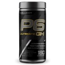 Cellucor P6 Ultimate GH Test Booster para homens, pílulas de suporte de hormônio de crescimento para síntese de proteínas e metabolismo de gordura, 180 cápsulas