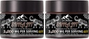 Resina Shilajit pura, Autêntico grau de ouro A,1000mg de máxima potência orgânica natural Shilajit resina com ácido fulvico para energia, suporte imunológico, 50 gramas,2 pacote