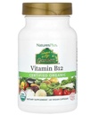 Naturezas Plus Fonte de Vida Jardim Certified Vitamina orgânica B12-1000 mcg metilcobalamina, 60 Cápsulas Vegan - Alimentos inteiros Suplemento vitamina B12 - Energia Boost - Vegetariano, Sem glúten - 30 Servings