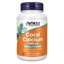 Now Supplements, Coral Cálcio 1.000 mg, Saúde Óssea*, Balanço de pH saudável*, 100 Veg Cápsulas