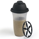 SIGNORA WARE Shaker Garrafas 17-Ount Plastic Protein Shake Garrafa para Reposição de Refeições Shakes & Smoothies, Bebidas, Mistura de Molhos e Vestido de Salada, Margarita, & More