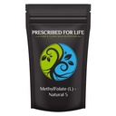Prescrito para a vida Pó de folato de metilo (H) Ácido Fólico Biodisponível para apoiar a saúde do cérebro (H) Pure Powdered Vitamina B9 Folate Supplement for Women & Men (5 kg / 11 lb)