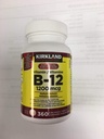 Kirkland Assinatura Vitamina B12, 1200mcg, 360 Comprimidos