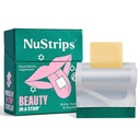NuStripsTM Fast-Dissolving Beauty Strips com Biotin, Folato & Vitamina E – Cabelo, Pele & Nails Suplemento – Suporta o crescimento do cabelo e reduz a queda do cabelo – Não-GMO, Vegan – Delicioso morango – 30 tiras