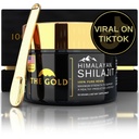 O ouro Shilajit Resina Shilajit Puro Himalaia Orgânico Shilajit para homens e para mulheres Teste de laboratório nos EUA Grau A+ Todos os suplementos dietéticos naturais com ácido fúlvico + traços minerais