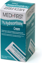 Pacotes de creme anti-Itch de hidrocortisona para primeiros socorros e kits de emergência, 144 Pack